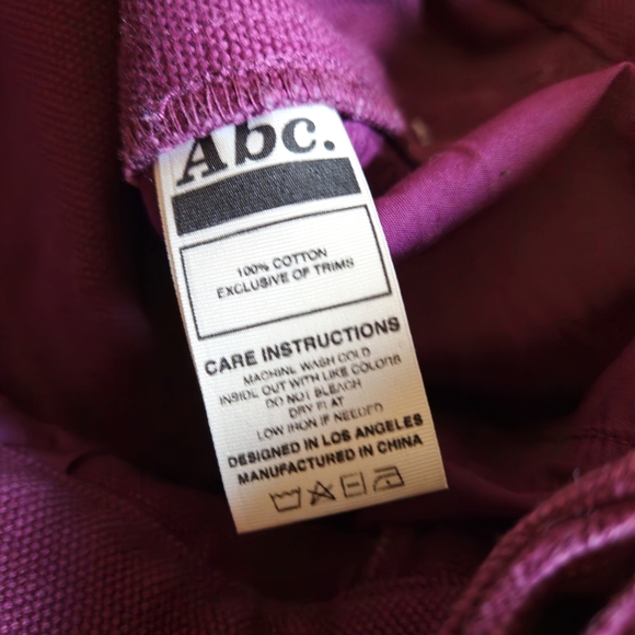 Advisory Board Crystals Abc Double Knee Carpenter PantsRhodolite Purple Size 30 - Picture 12 of 12